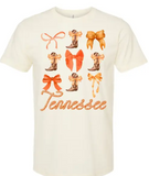 Tennessee Boots & Bows Coquette Graphic T-shirt TN