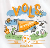 Tennessee Volunteers Doodle Adult, Infant, Toddler, Youth T-shirt