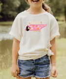 Tennessee Vols Pink Retro Infant, Toddler, Youth Adult T-shirt Graphic Tee Game Day