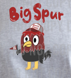 Big Spur South Carolina Gamecocks Cartoon Style Mascot DTF Transfer