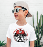 UGA Bulldog Unisex Mascot Circle Georgia DTF Transfer Go Dawgs