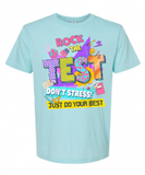 Teacher Don't Stress Rock This Test Design DTF Print