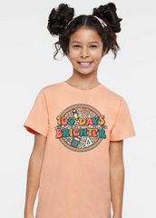 100 Days Brighter Retro 100 Days of School DTF Print