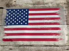 Distressed American Flag Adult sized RTS DTF Transfer