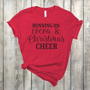 Cocoa & Christmas Cheer Screen Print RTS