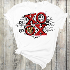 XOXO be mine Valentine's Sublimation Print