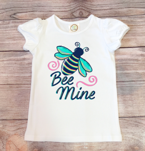SALE Bee Mine Youth Full Color Screen Print Transfers