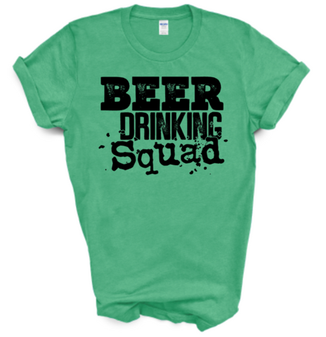 Beer Drinking Squad Shirt St. Patrick's Day Deal of the Week DROP SHIPPING AVAILABLE
