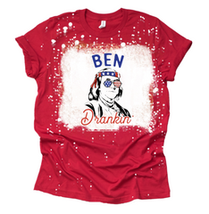 Ben Drankin' July 4th DTF Print #P13