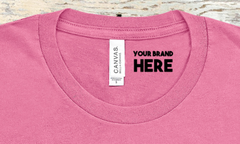 CUSTOM BLACK SCREEN PRINT BRAND LOGO