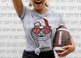 Ohio State Buckeyes Themed Mascot Design Colors DTF Print