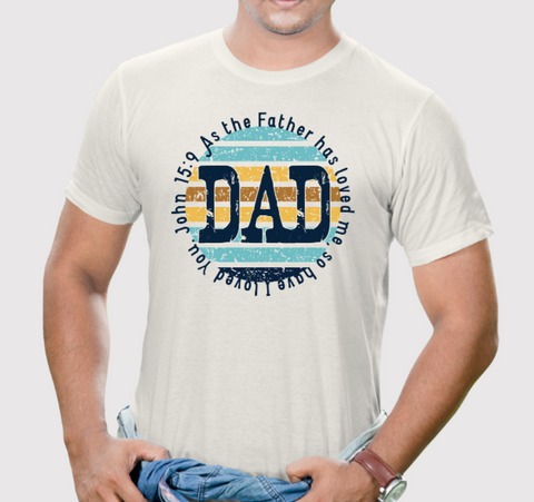 Dad John 5:19 Father's Love DTF Transfer Father's Day Dad