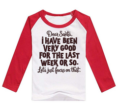 Dear Santa Youth Sized Screen Print Transfers