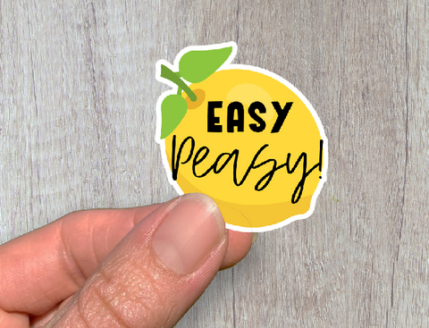 Easy Peasy Decal Stickers