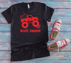 Heart Crusher Kids Sized Screen Print Transfers