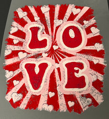 RTS DTF Valentine’s Love with Hearts 8”