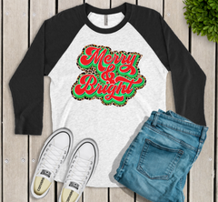 Merry & Bright Leopard Print Screen Print Transfers HIGH HEAT