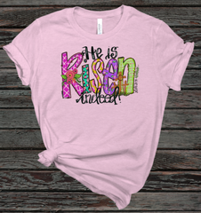 Easter He is Risen Adult Sized Screen Print Transfers Closes
