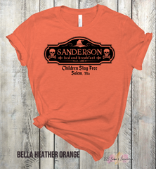 Wicked Sisters Bed & Breakfast Halloween Sublimation Print