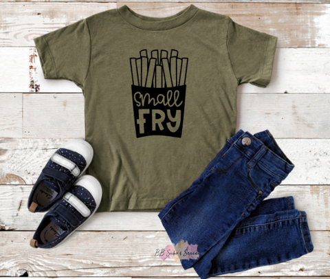 Small Fry Toddler Sized Screen Print Single Color