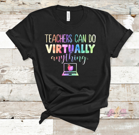 Teachers Can Do Virtually Anything Adult Sized Screen CLEARANCE LAST CHANCE