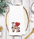 Valentine's Day Tea Towel DTF Print 4 pack